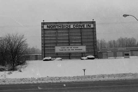 Northside Drive-In Theatre - Winter Shot From Harry Mohney And Curt Peterson (newer photo)